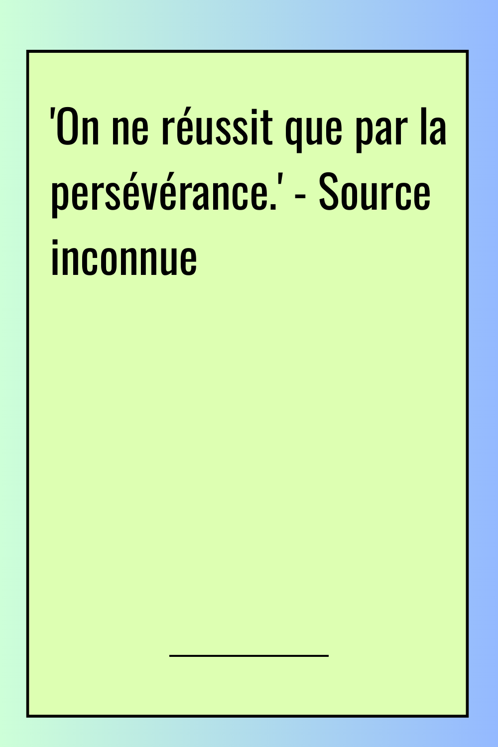 Image de citation