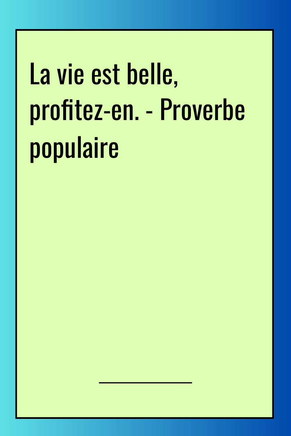 Image de citation