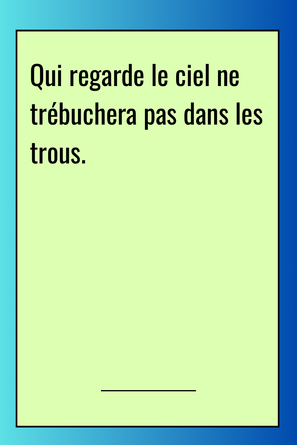 Image de citation