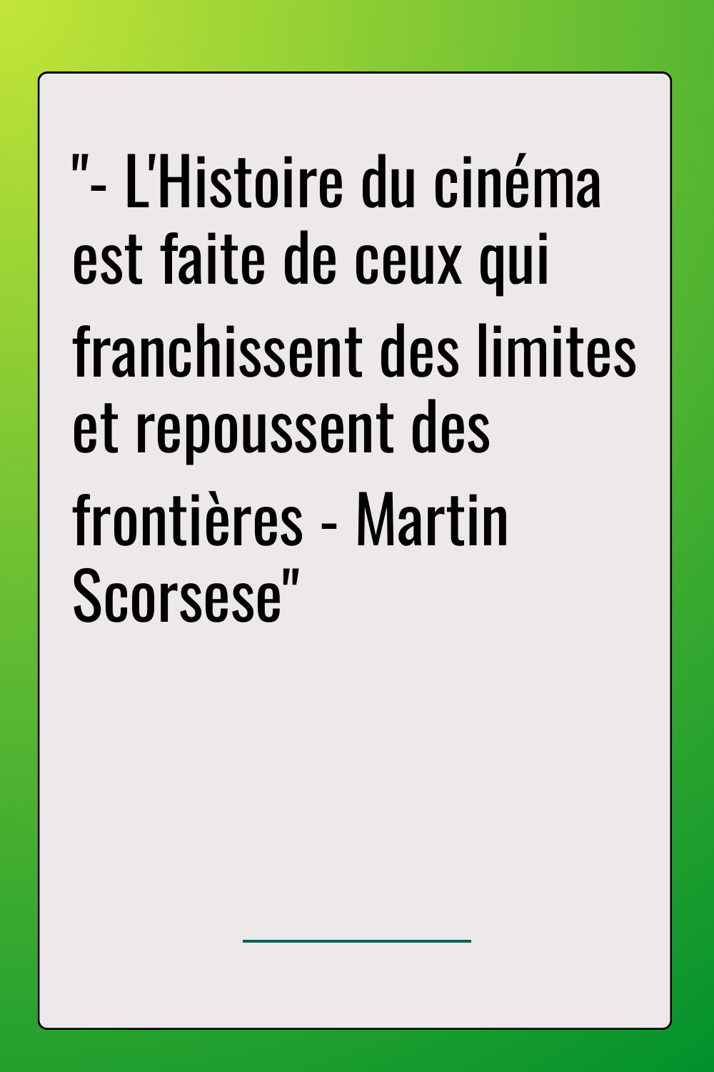 Image de citation