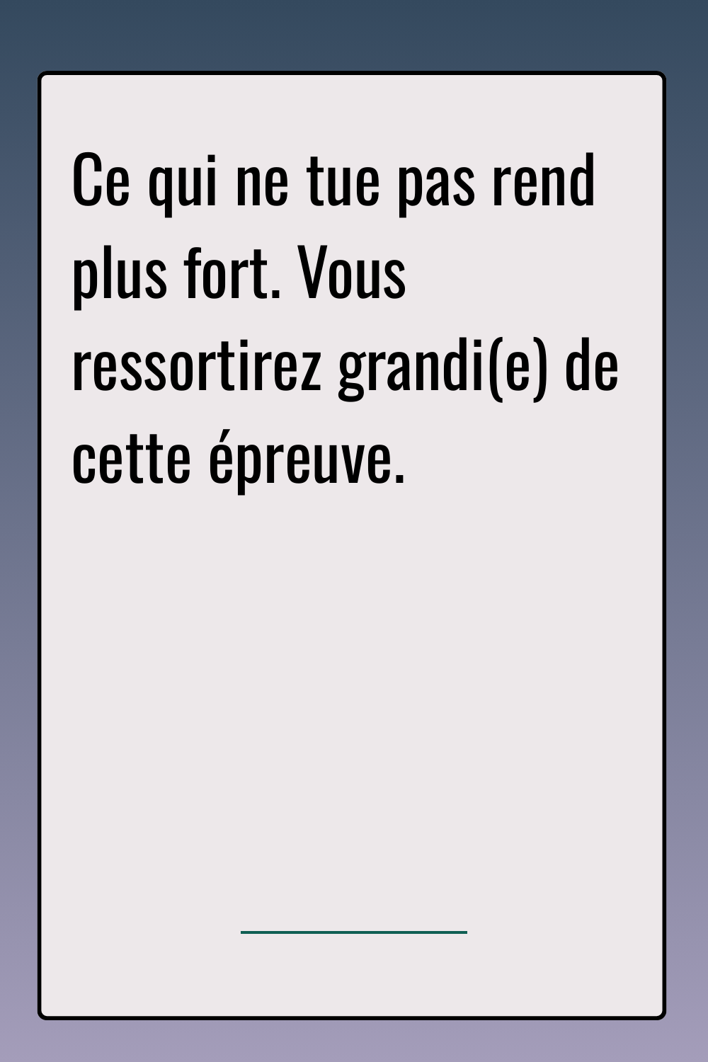 Image de citation