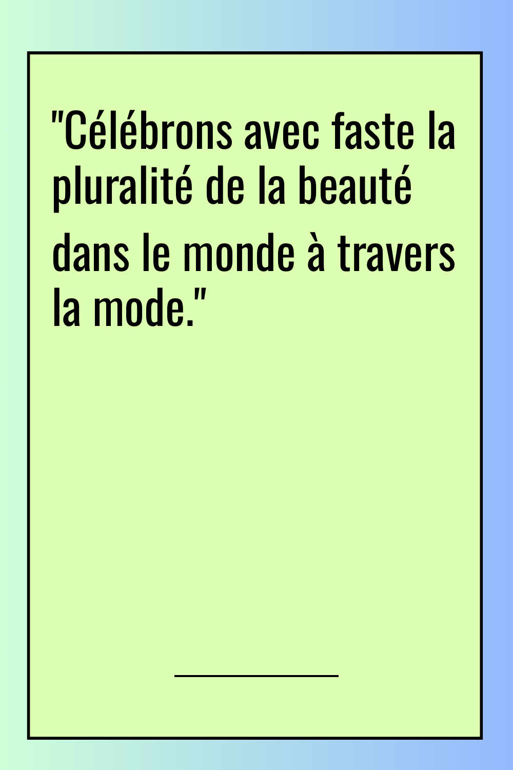 Image de citation