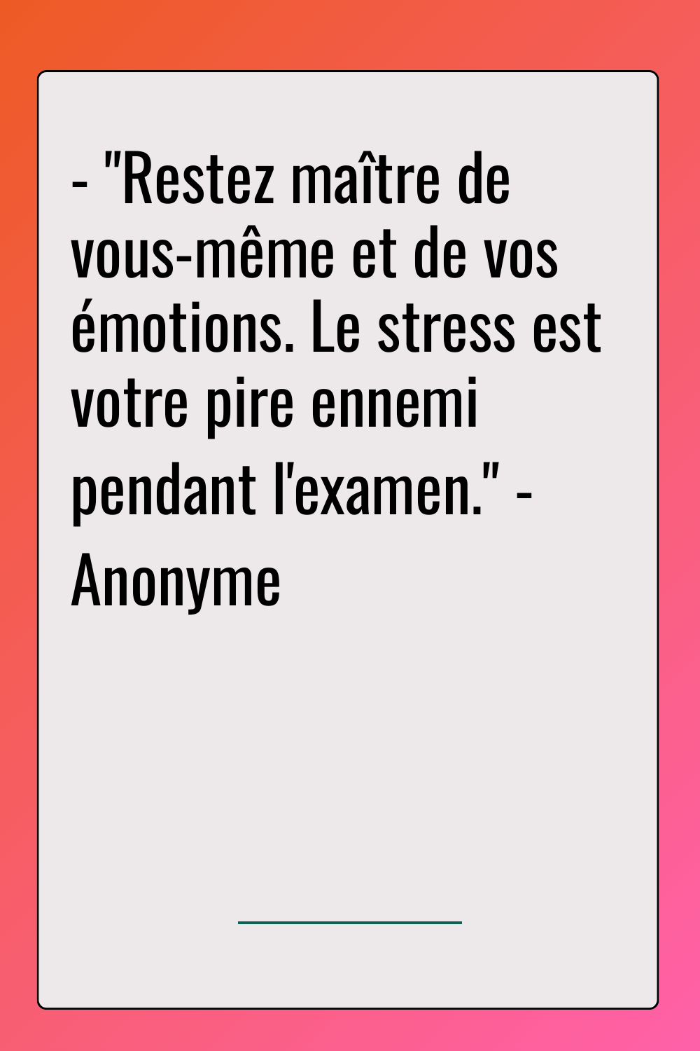 Image de citation