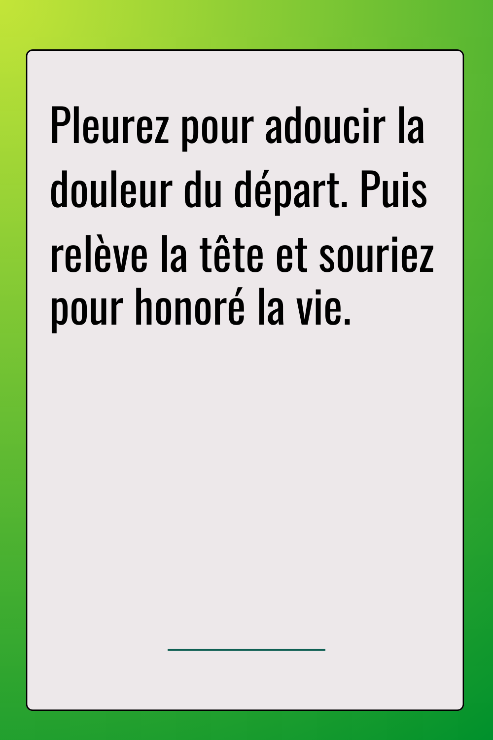 Image de citation