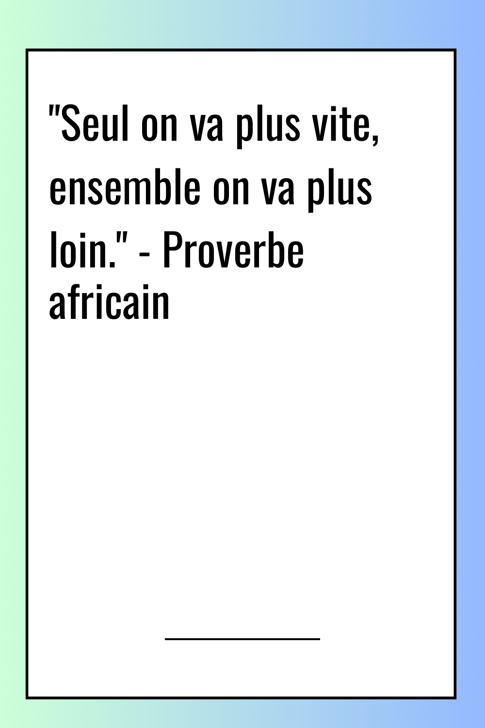 Image de citation