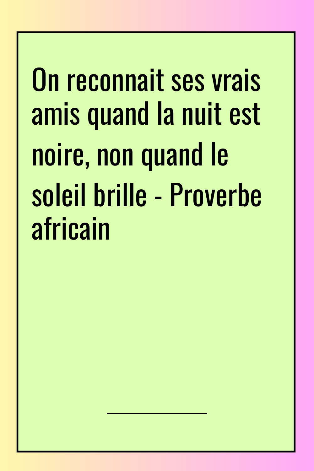Image de citation