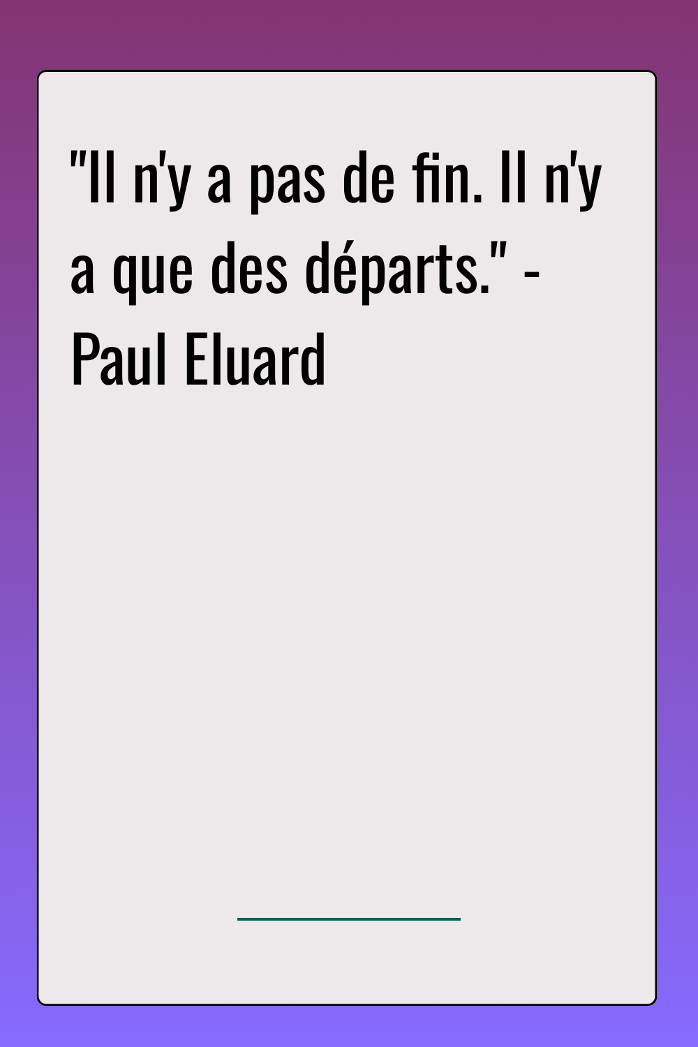 Image de citation