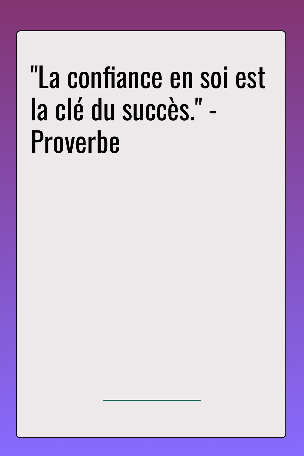 Image de citation