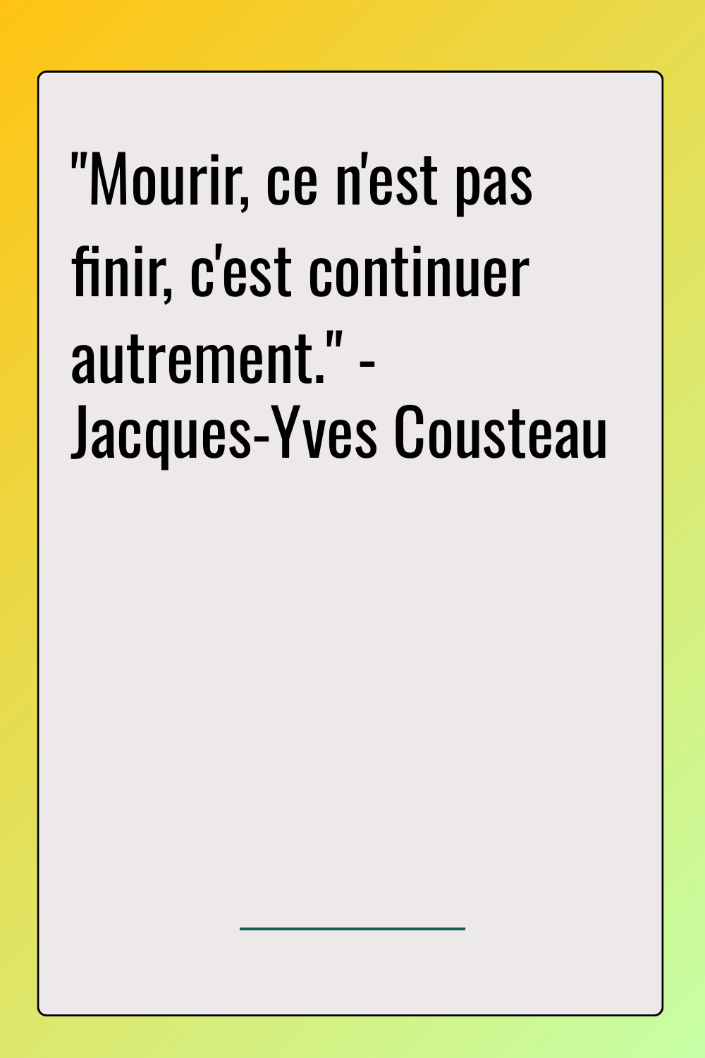 Image de citation