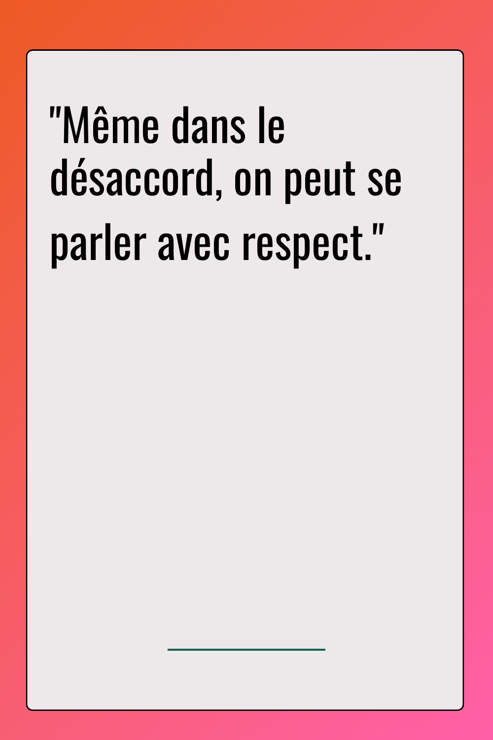 Image de citation