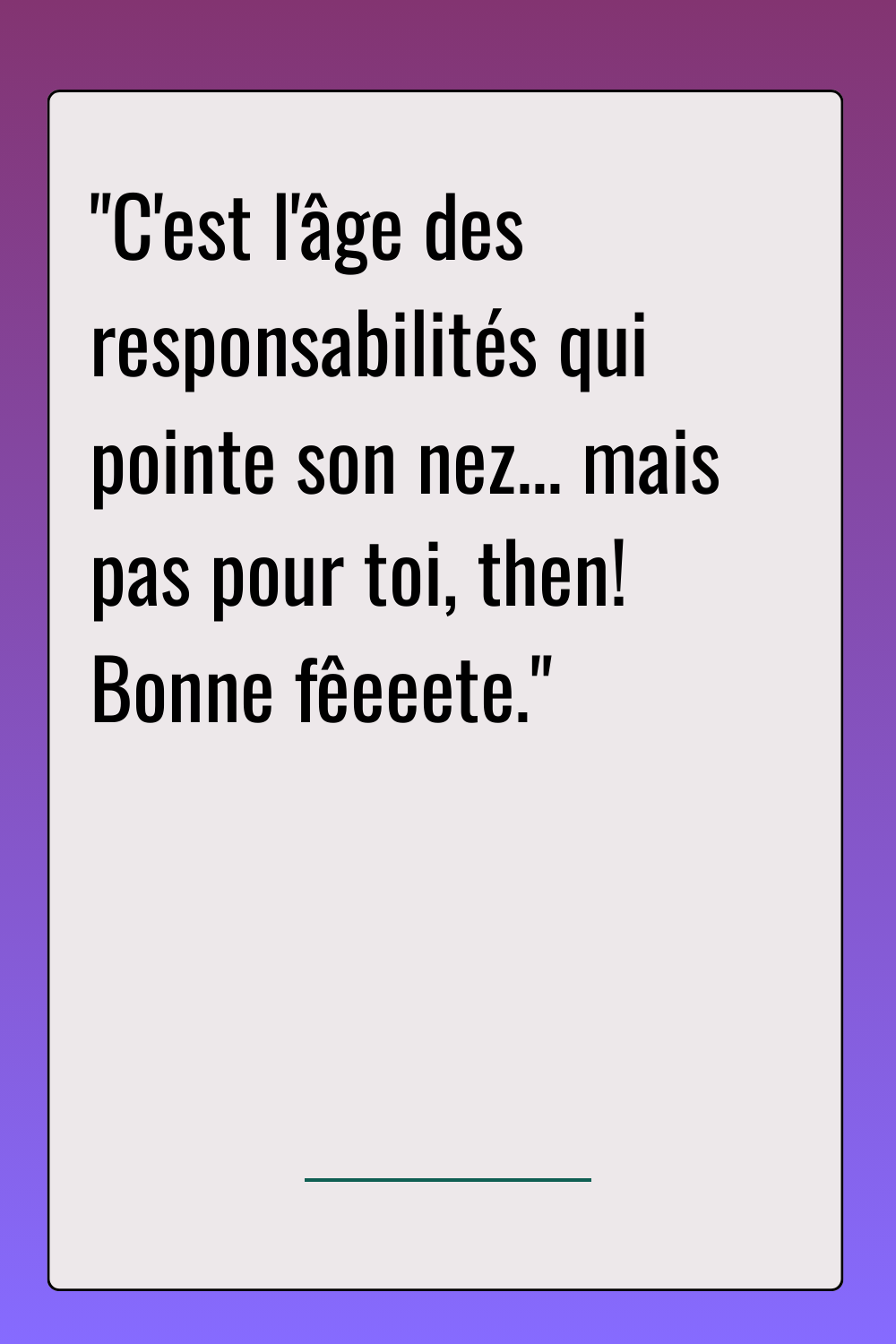 Image de citation