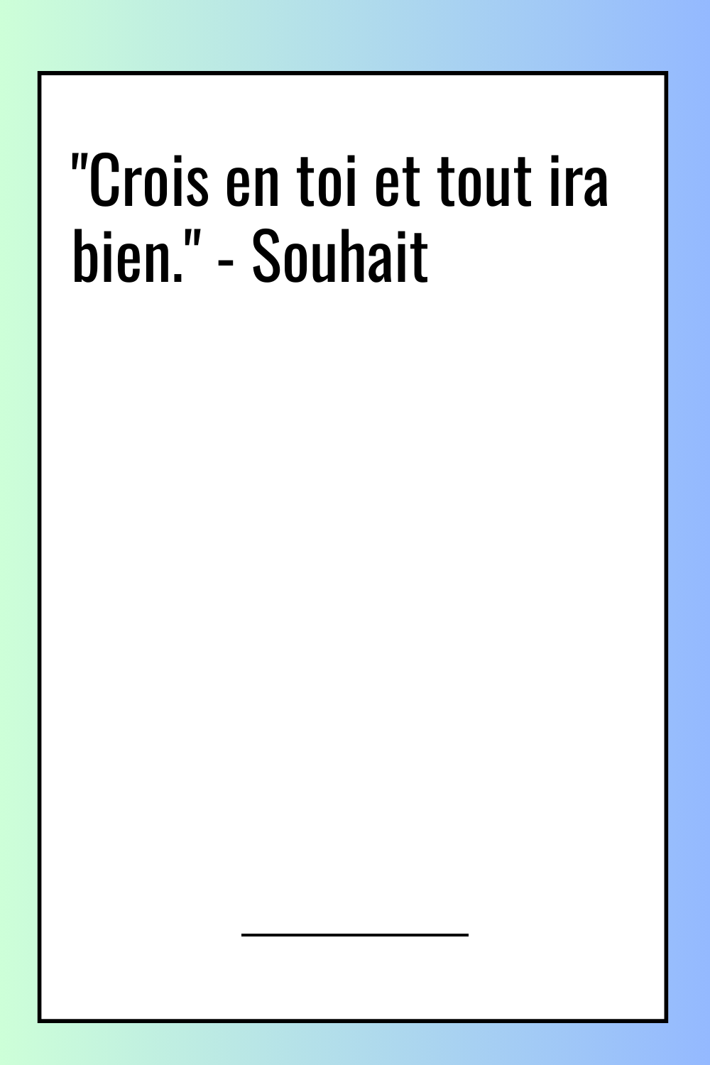 Image de citation