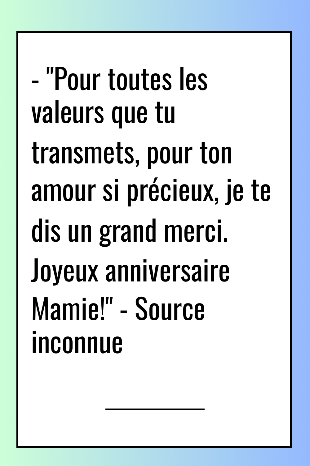 Image de citation