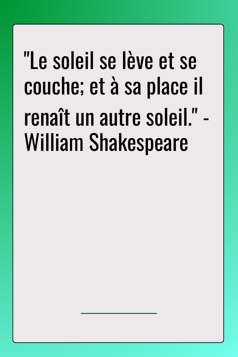 Image de citation