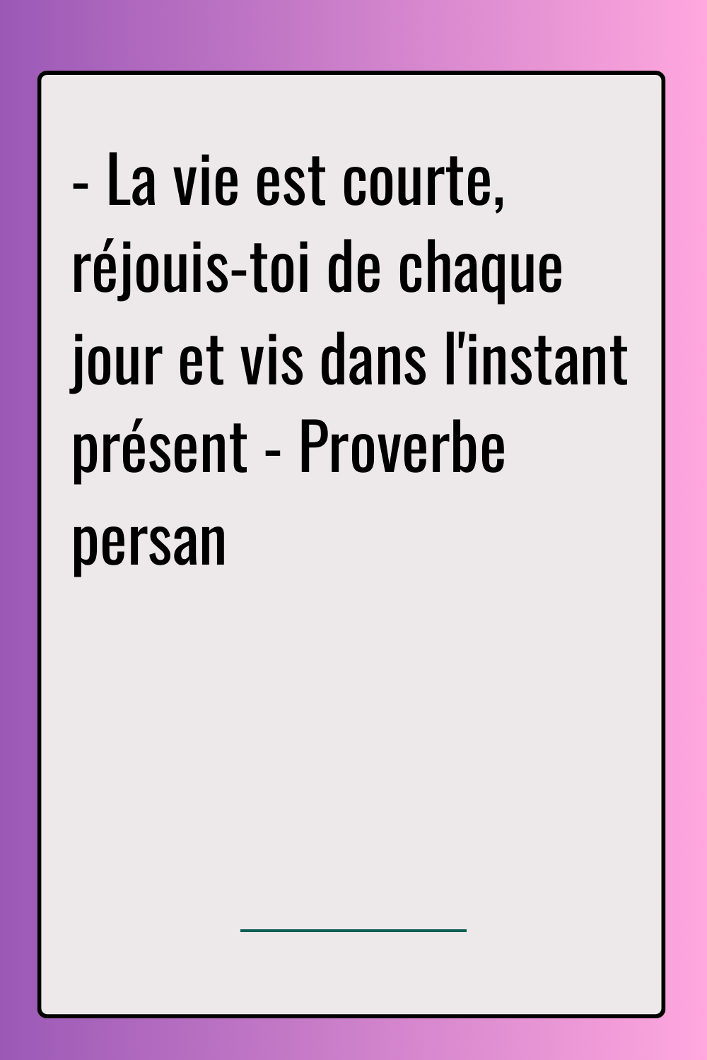 Image de citation