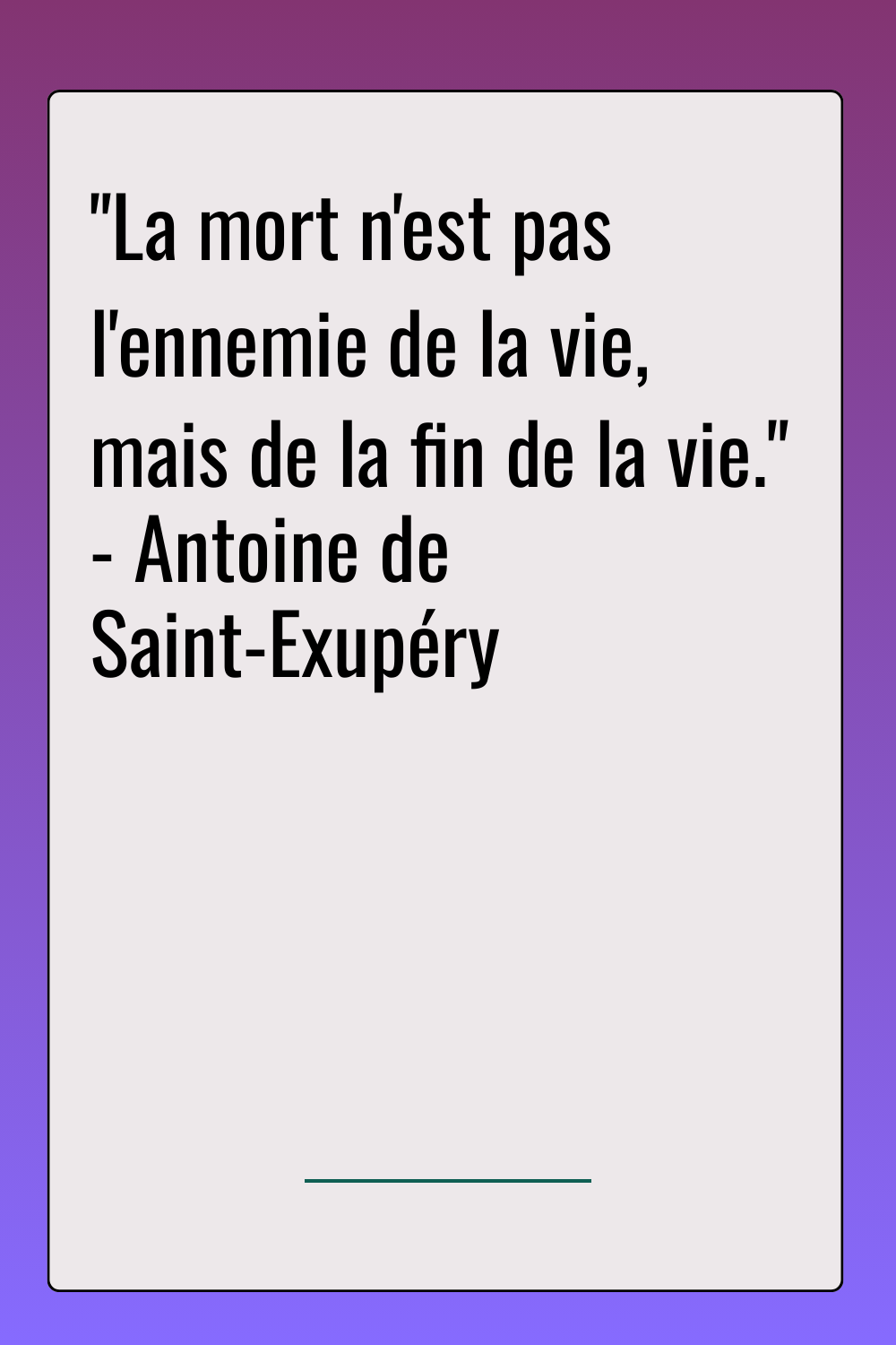 Image de citation