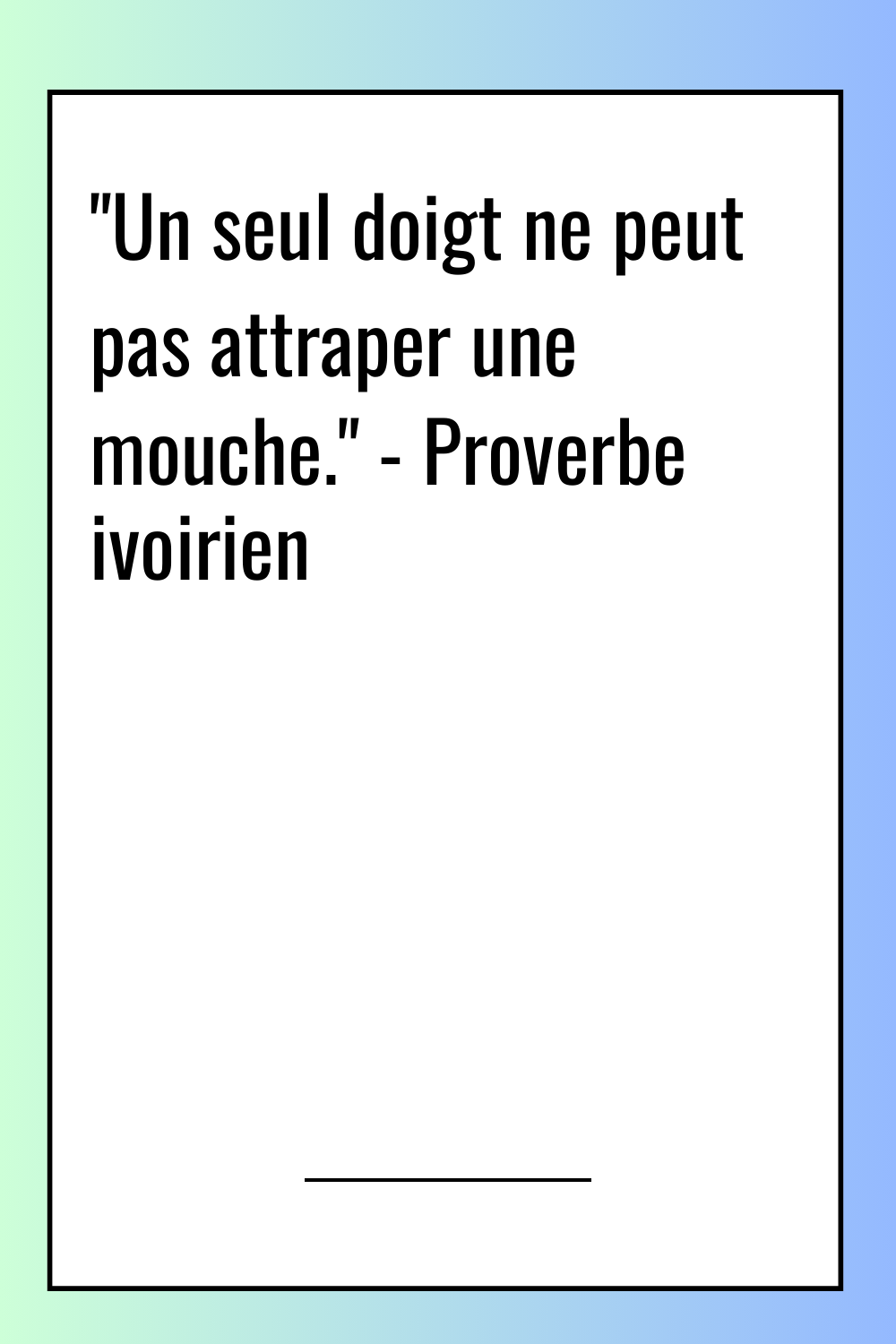 Image de citation