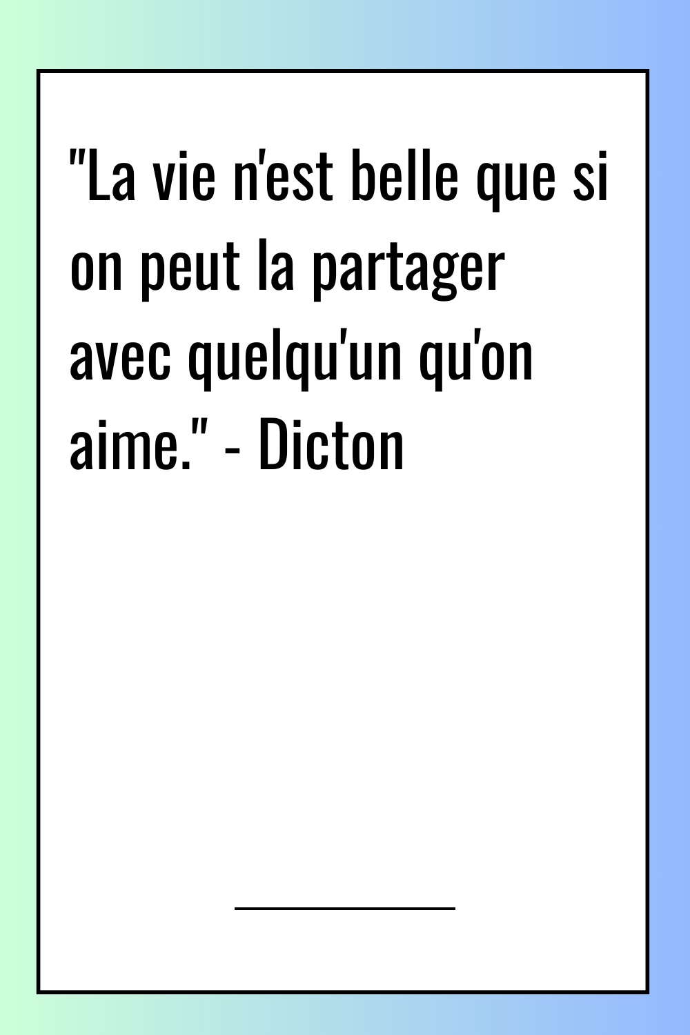 Image de citation