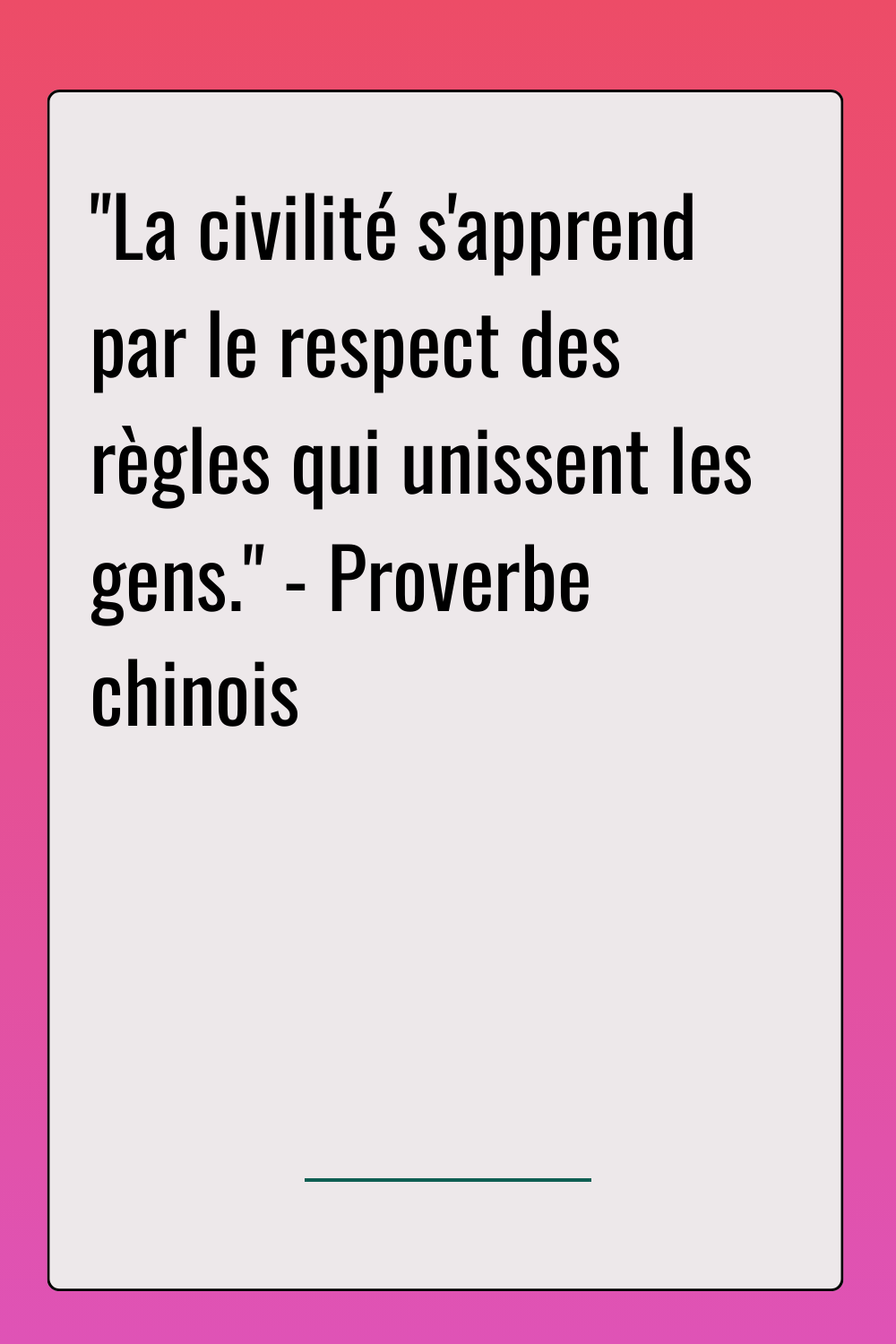 Image de citation