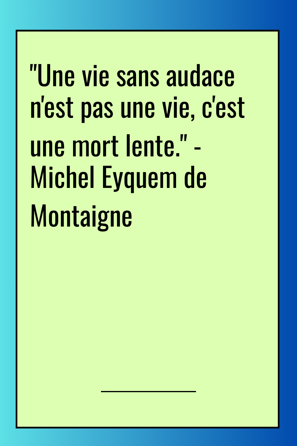 Image de citation