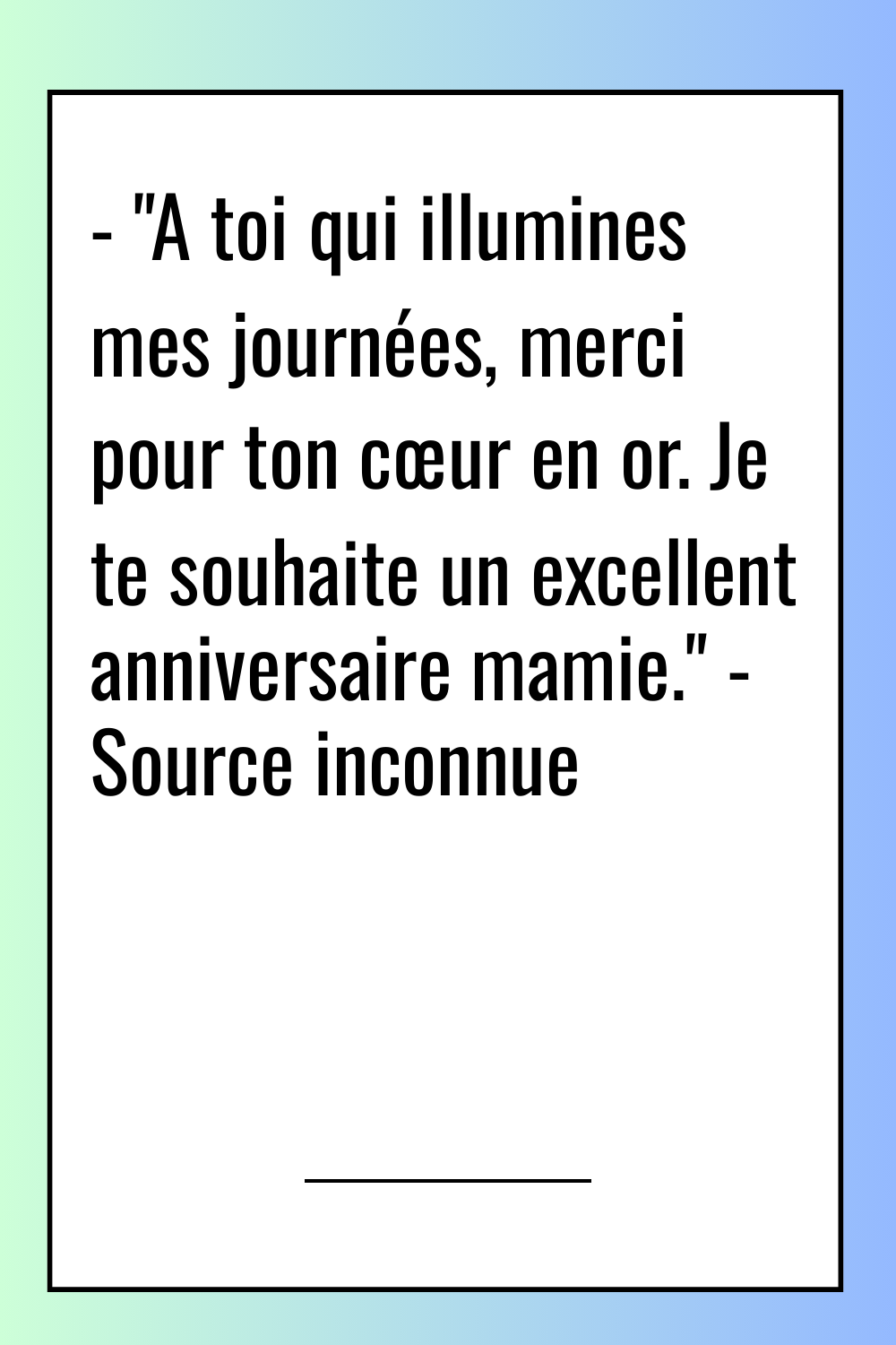 Image de citation