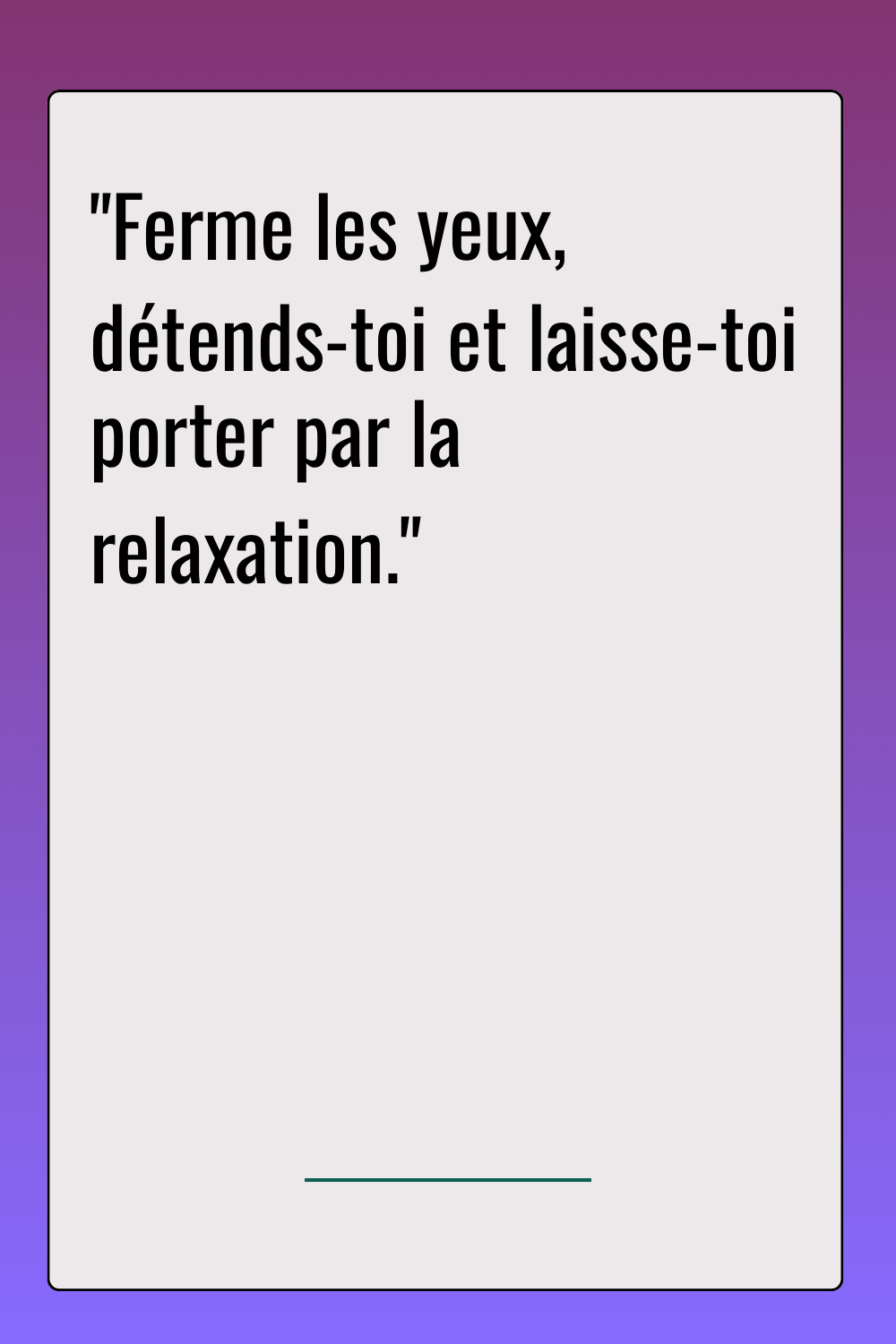 Image de citation