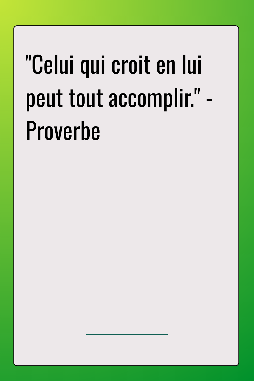 Image de citation