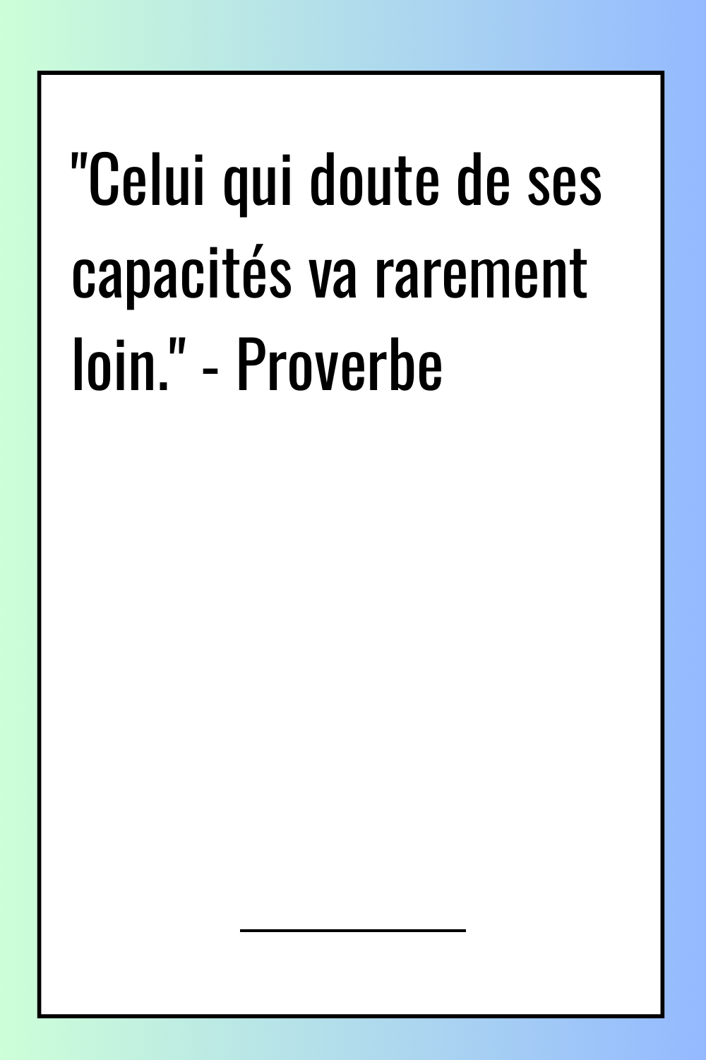 Image de citation