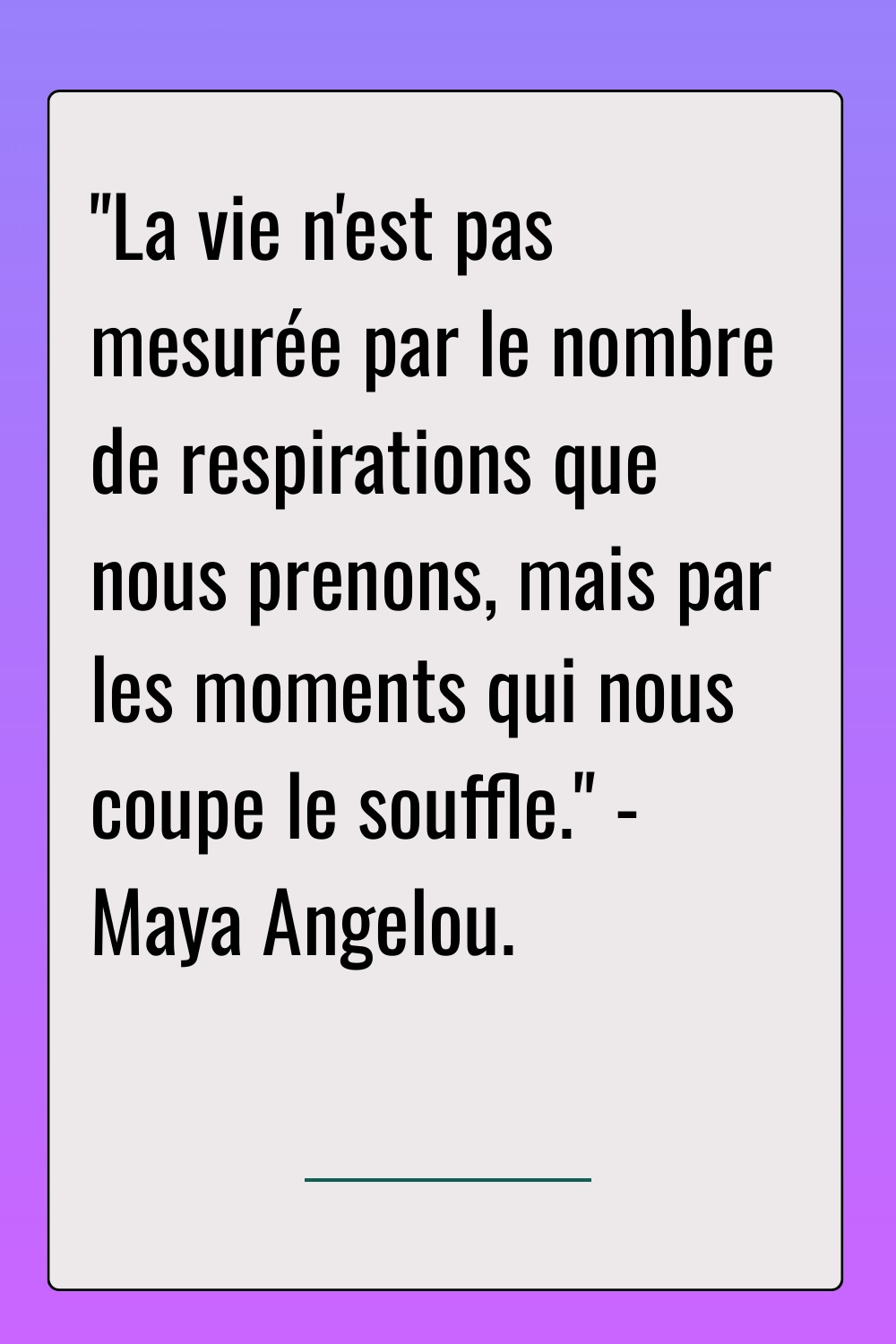 Image de citation