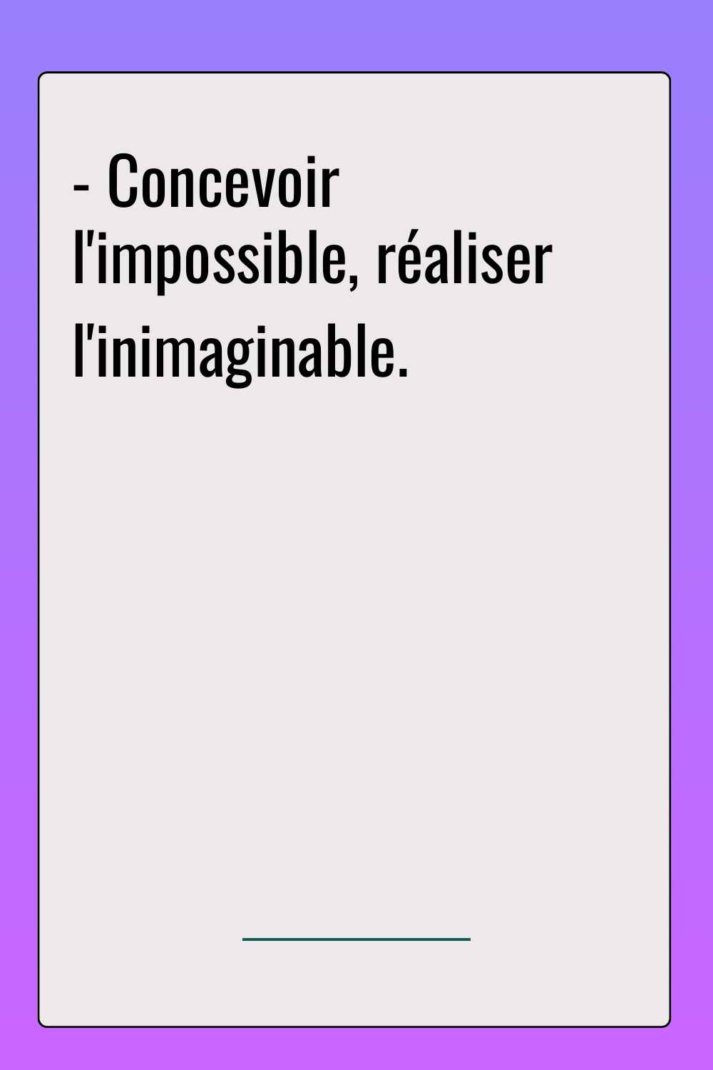 Image de citation