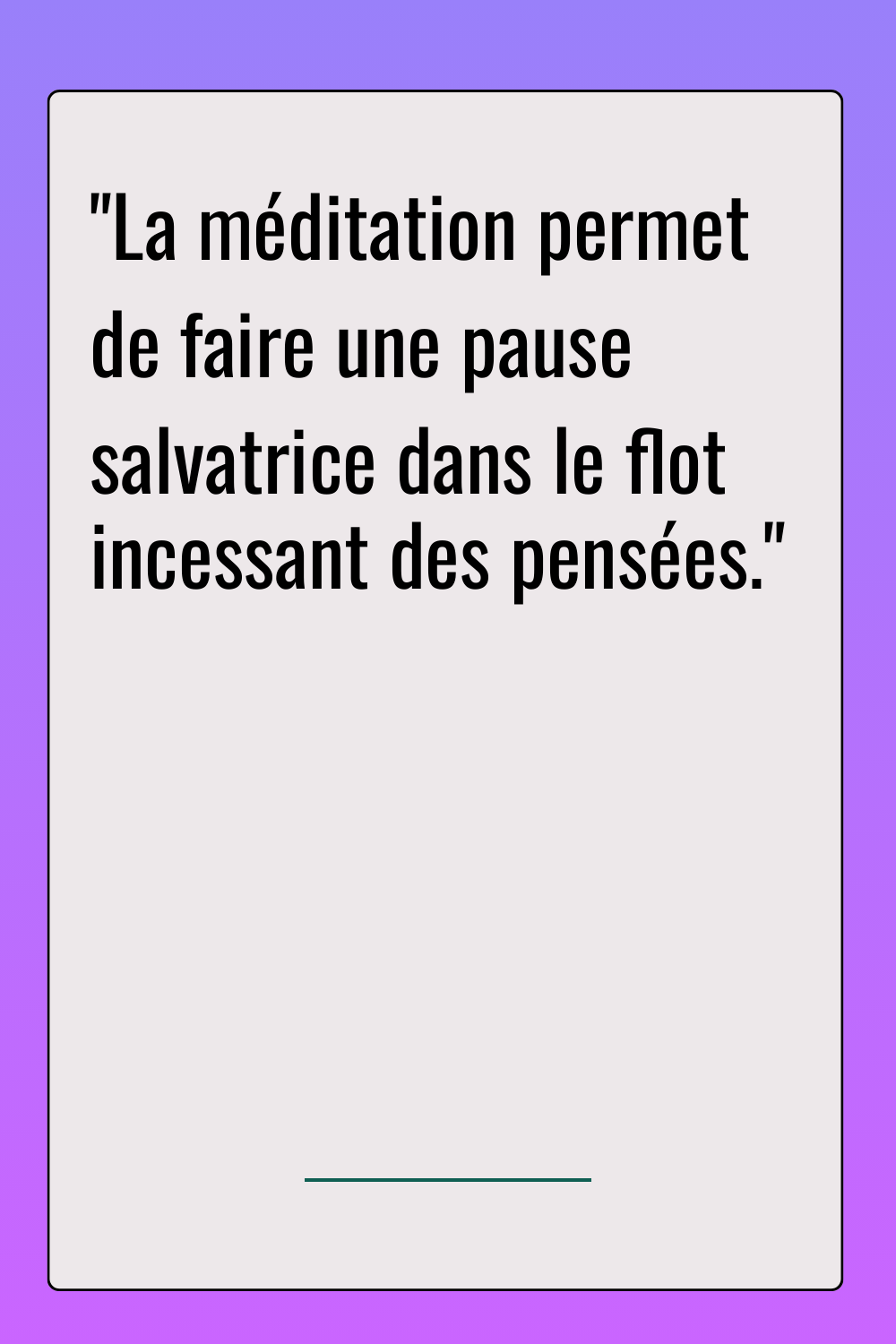 Image de citation