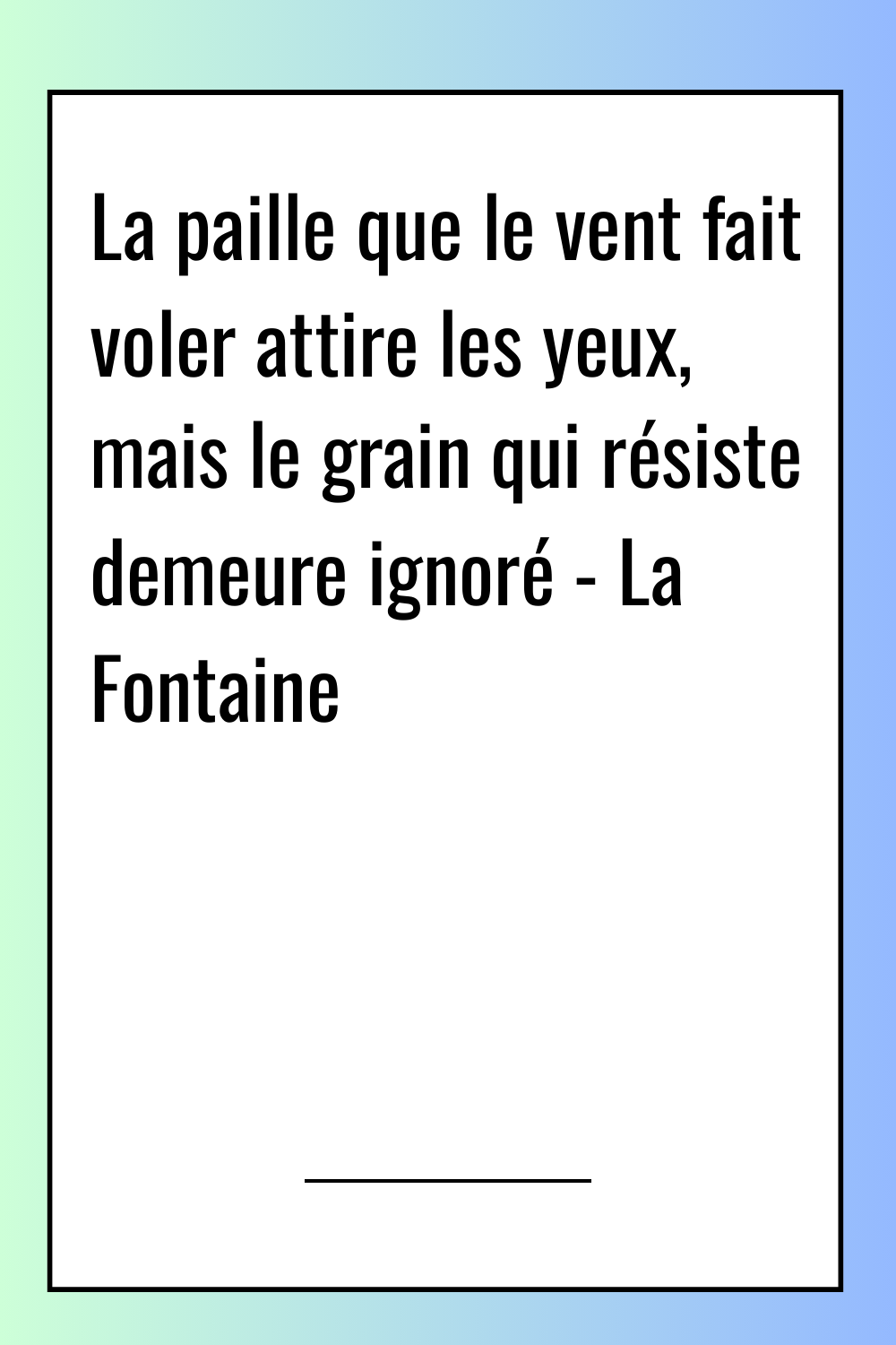 Image de citation