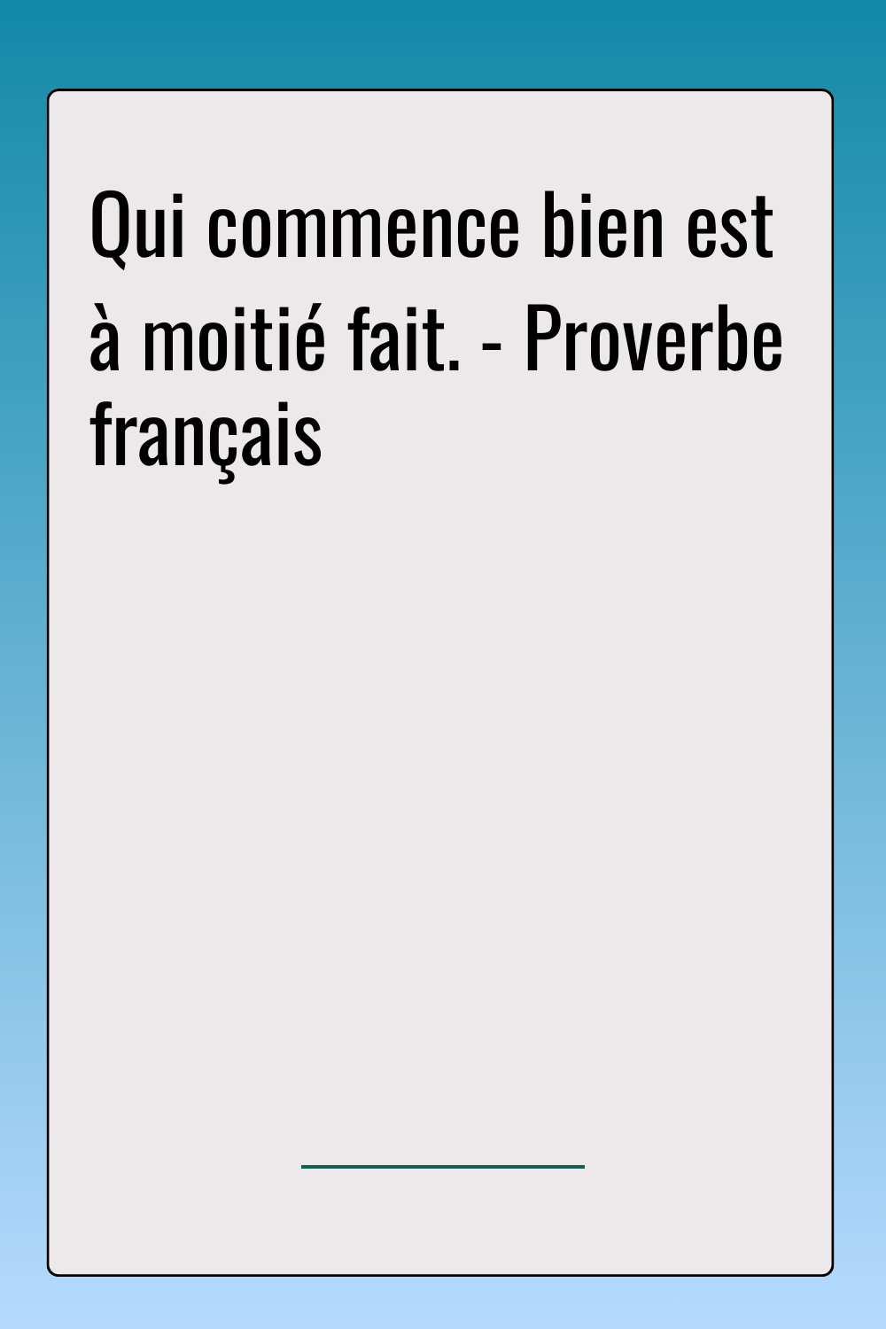 Image de citation