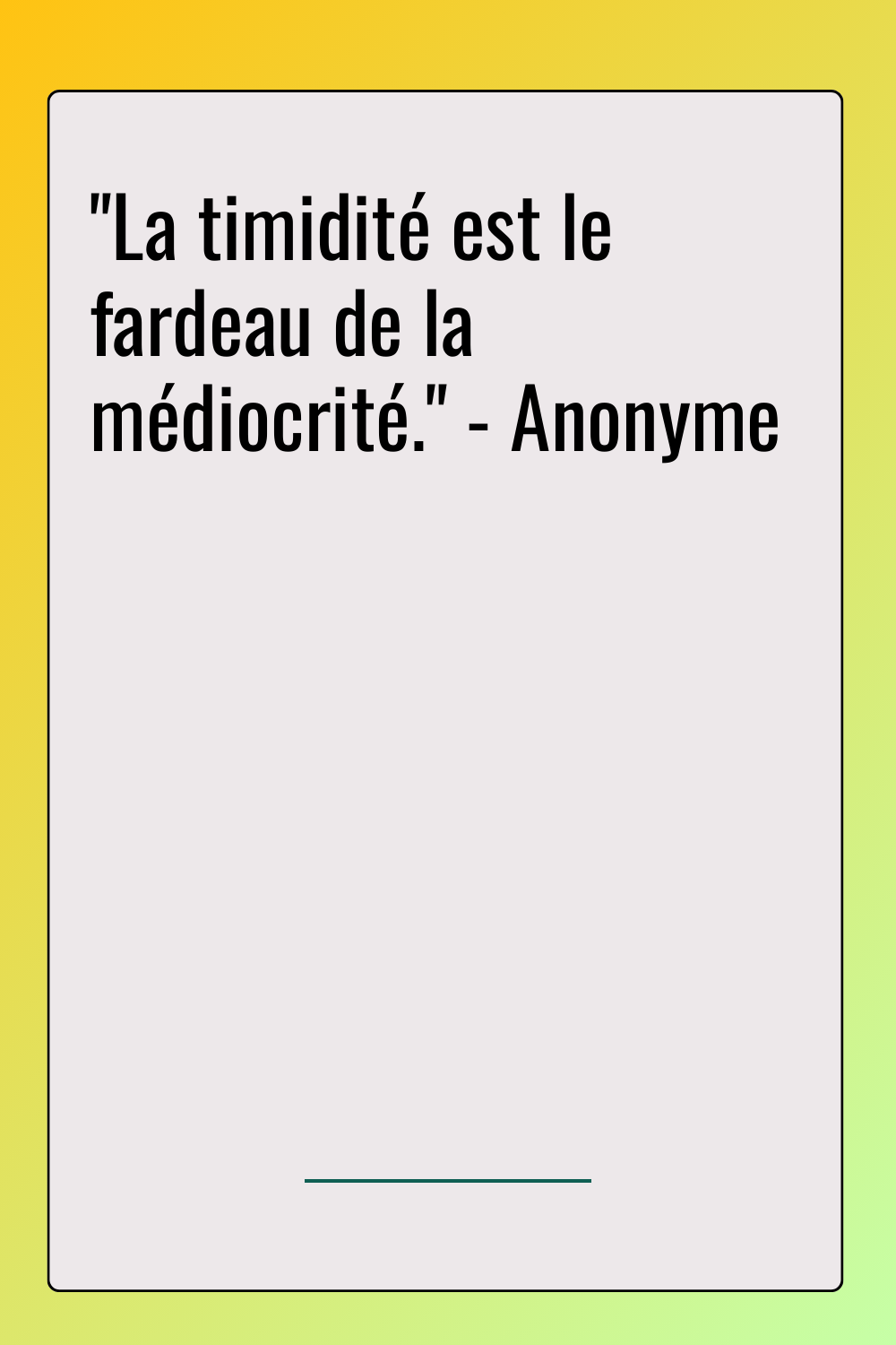Image de citation