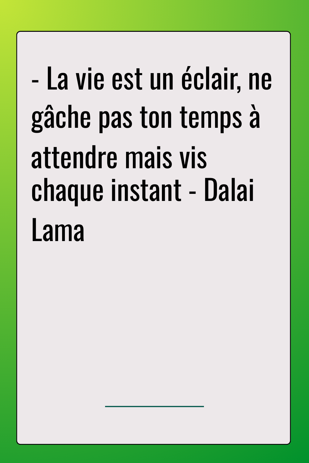Image de citation