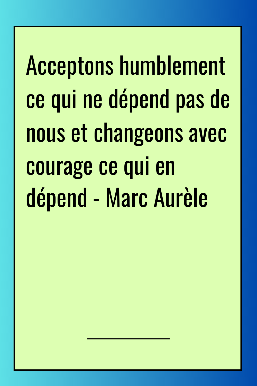 Image de citation