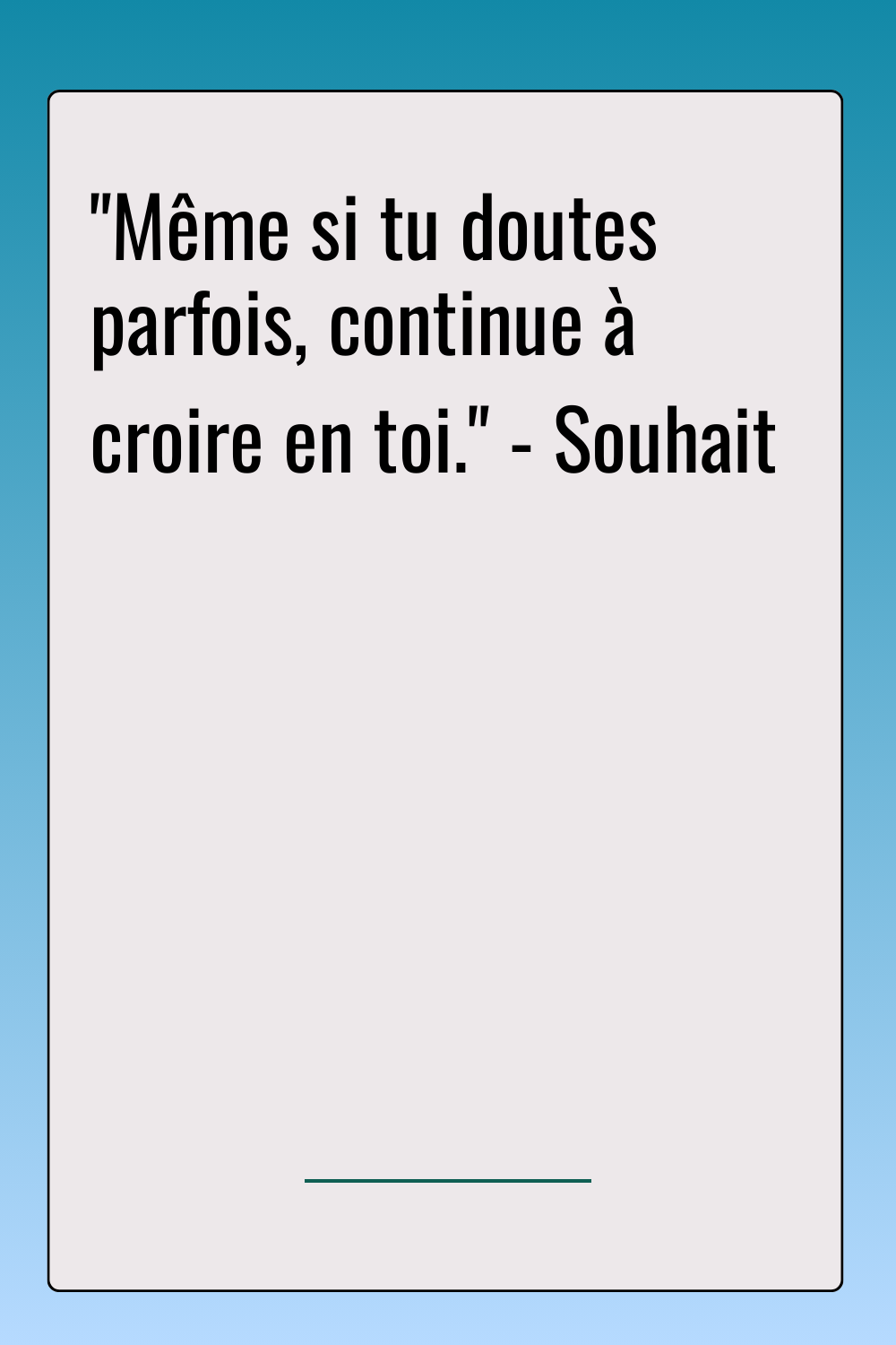 Image de citation
