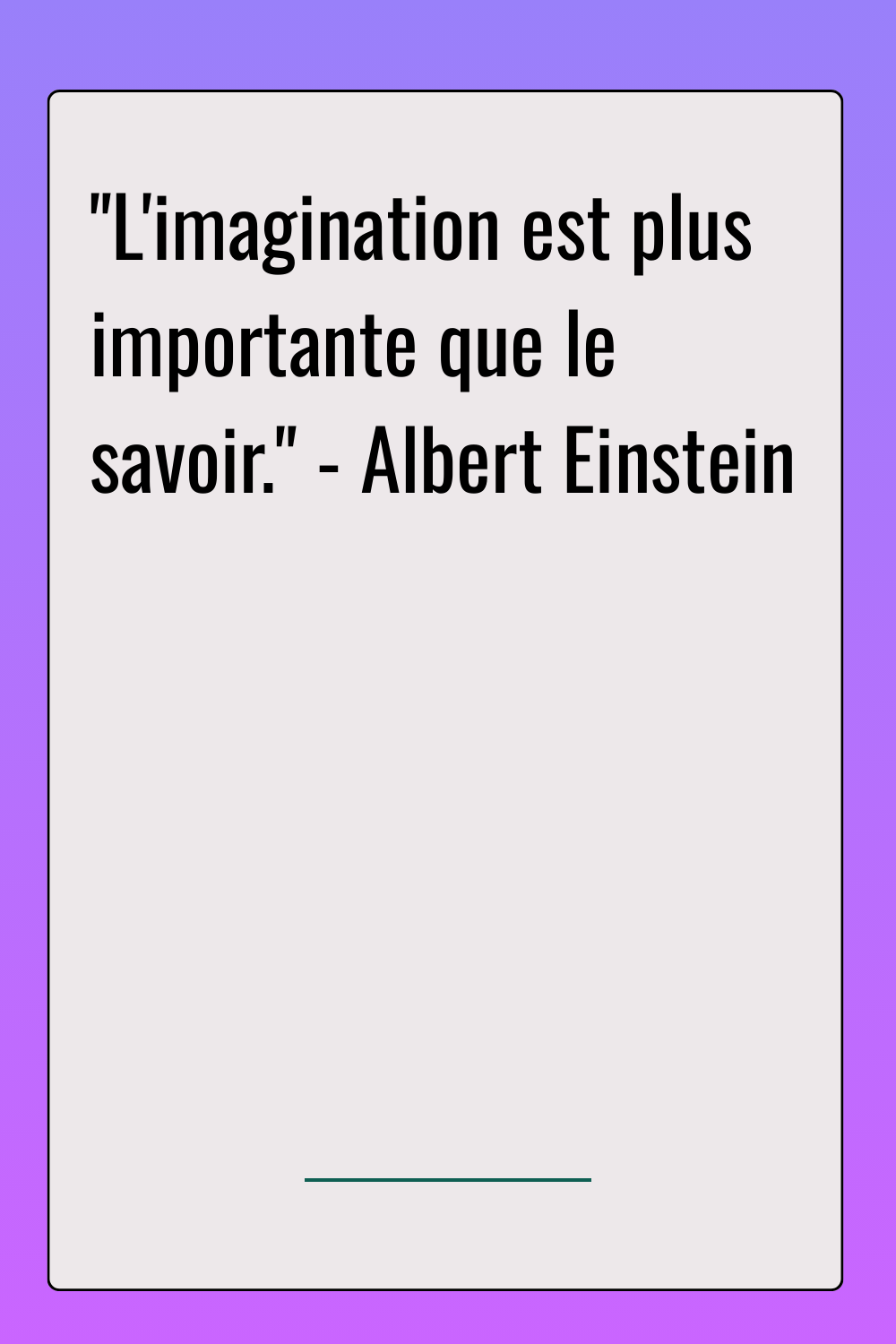 Image de citation