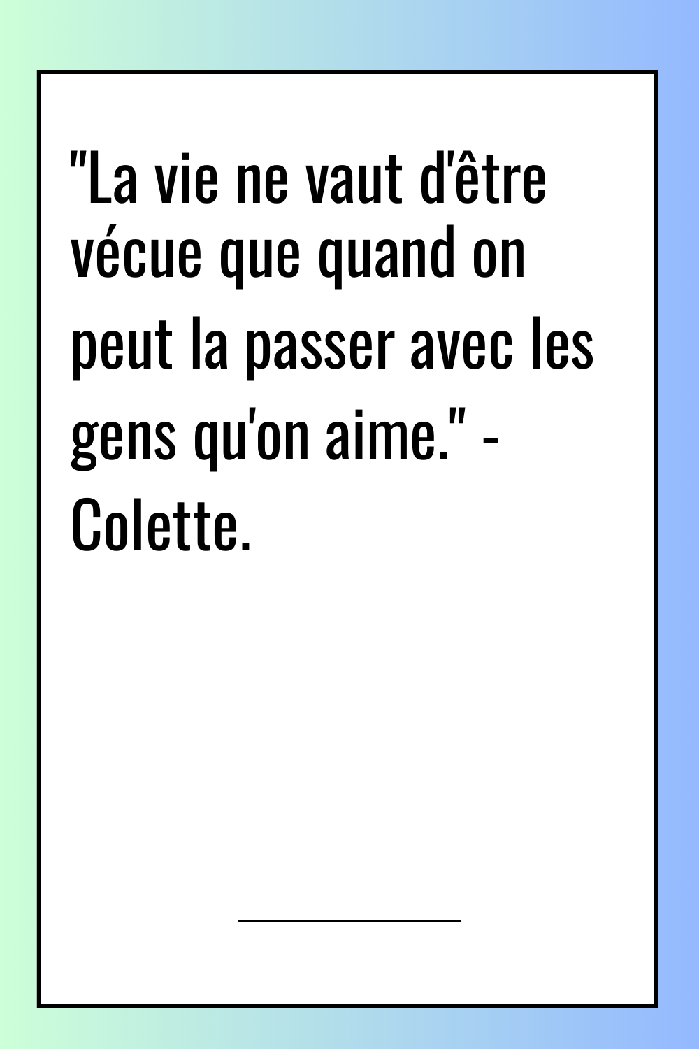 Image de citation