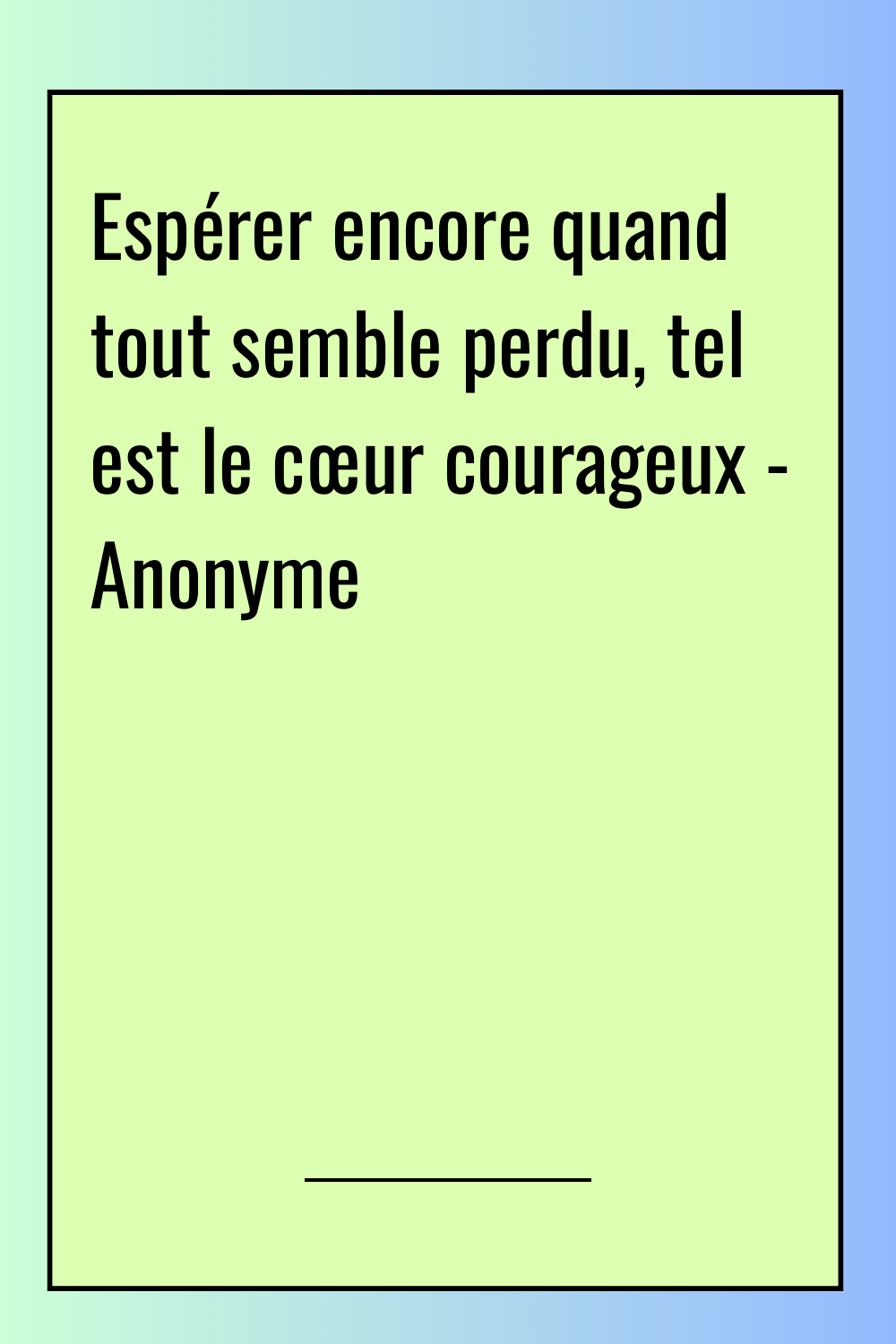 Image de citation