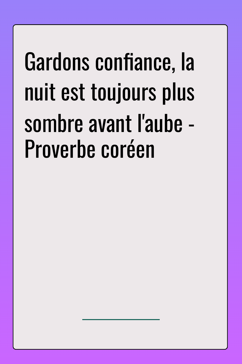 Image de citation