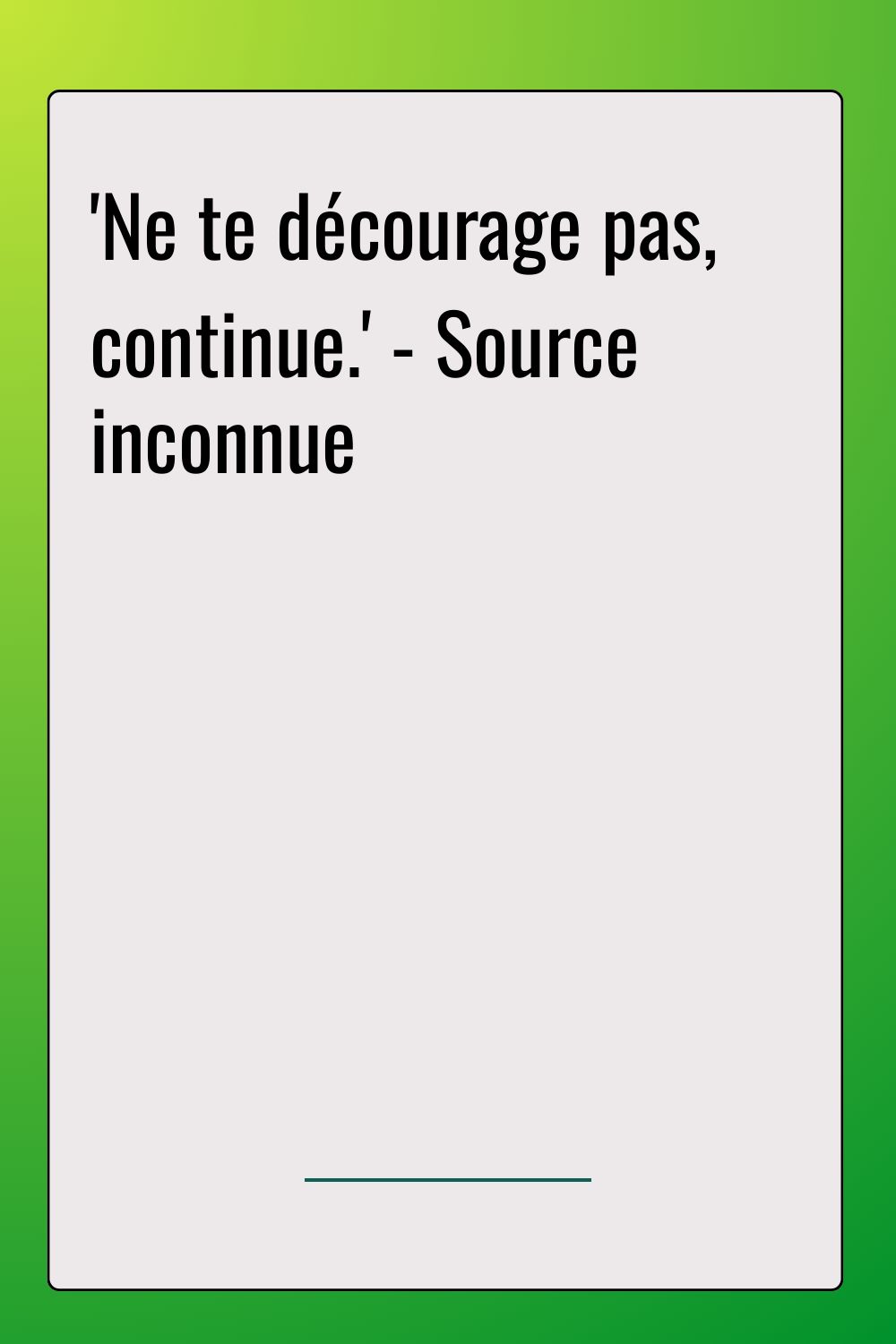 Image de citation