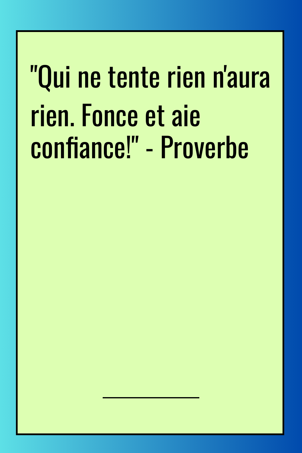 Image de citation