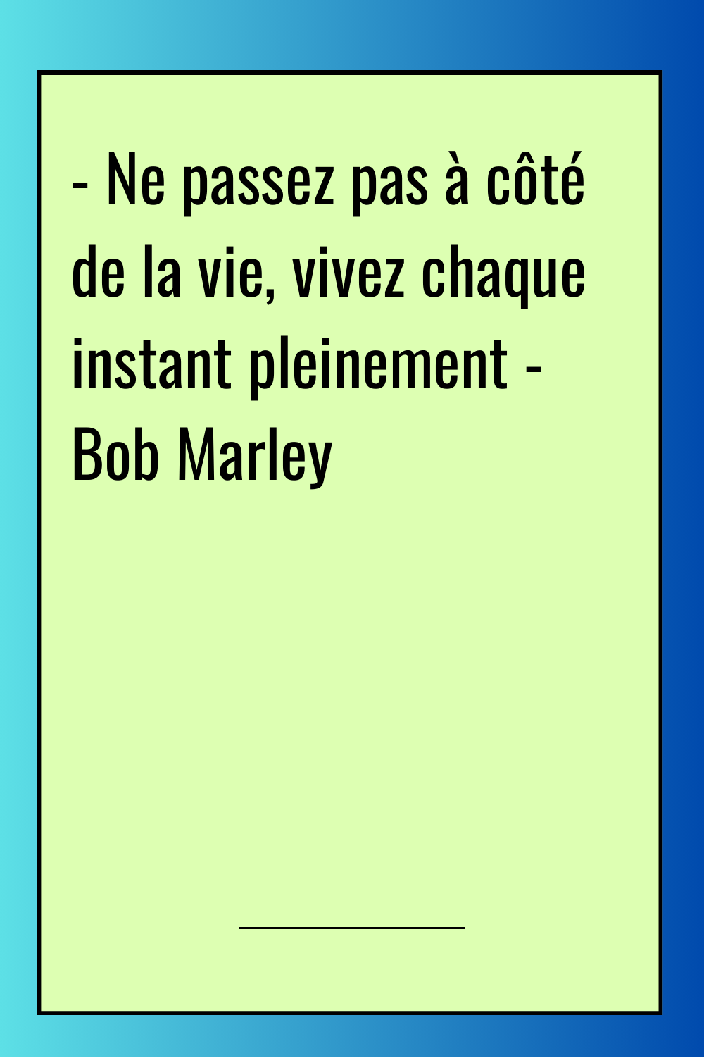 Image de citation
