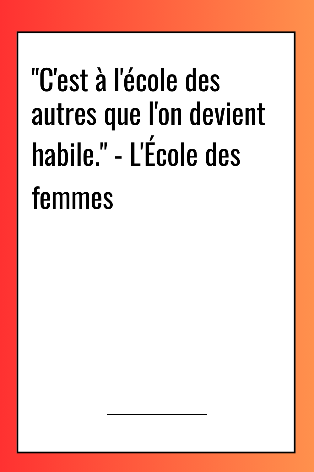 Image de citation