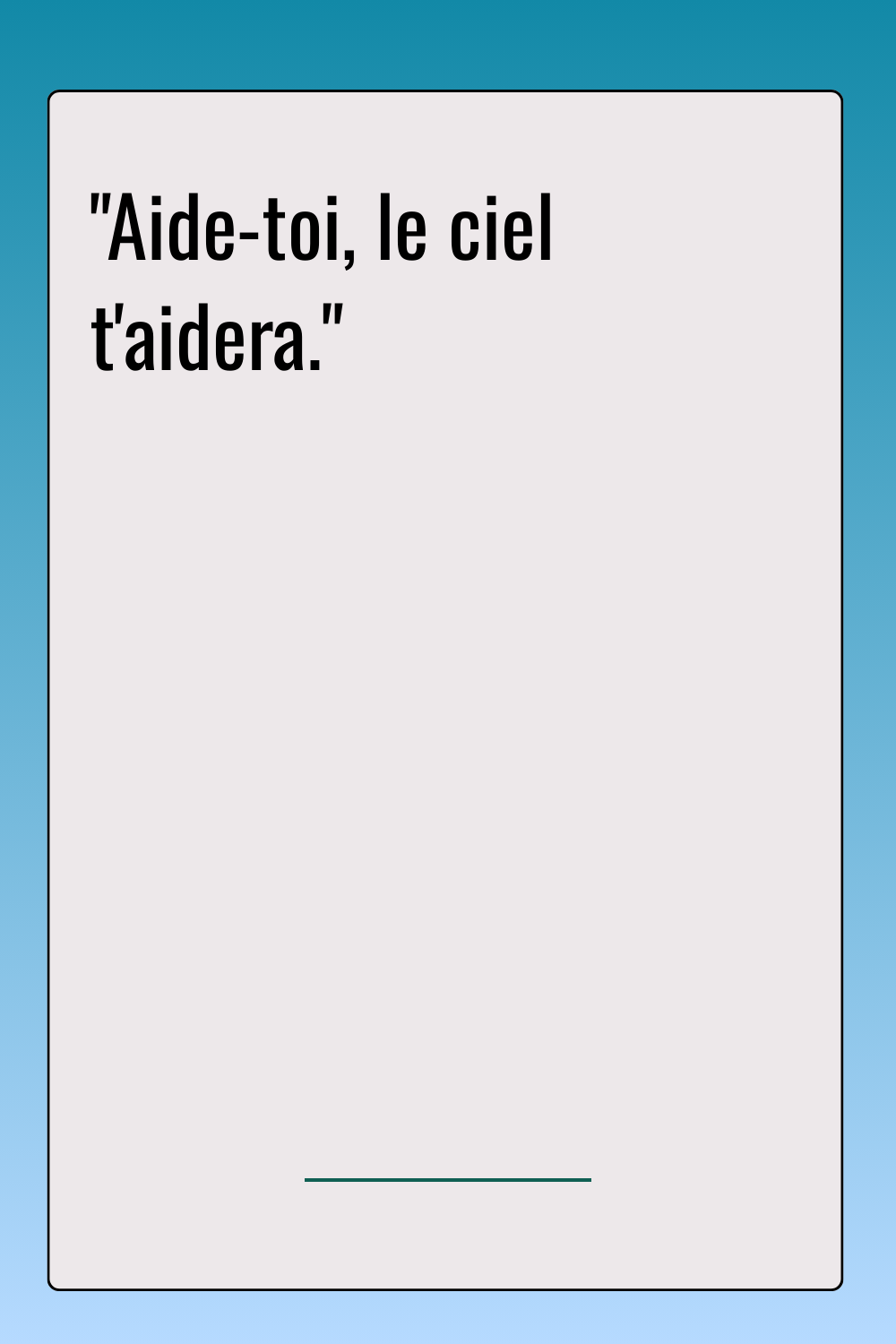 Image de citation