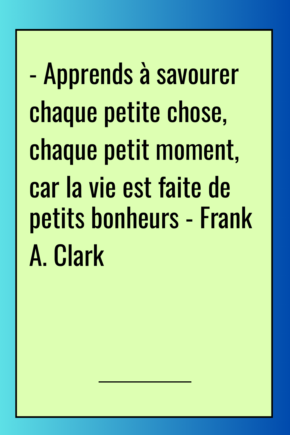 Image de citation