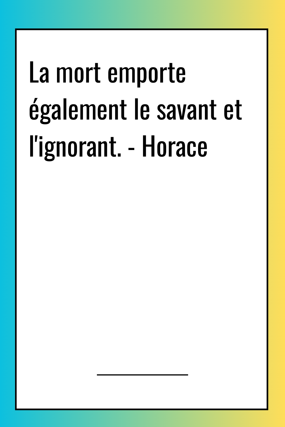 Image de citation
