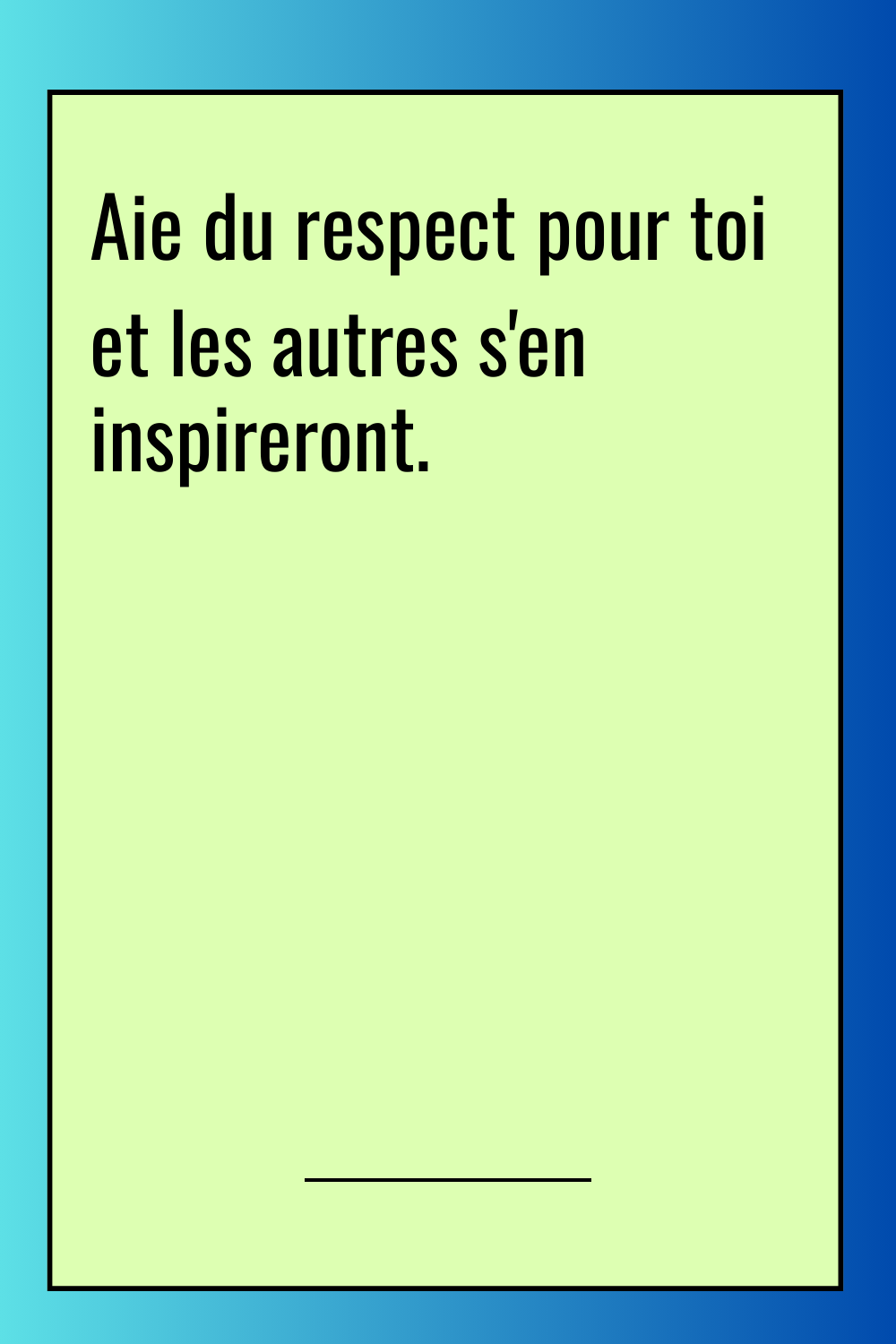 Image de citation
