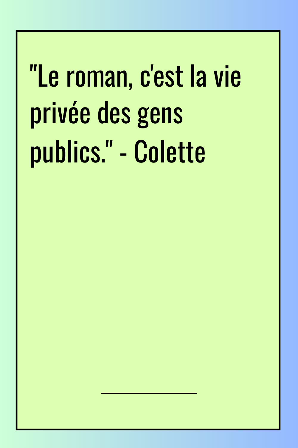 Image de citation